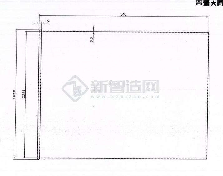 采购不锈钢桶，桶材料为201不锈钢加工单_图纸(2)