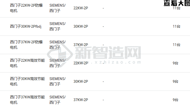 西门子防爆电机、高效节能电机等采购加工单_图纸(1)